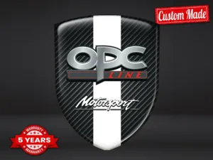 OPC Pegatinas Auto Durables Alta Calidad Profesional Estilo